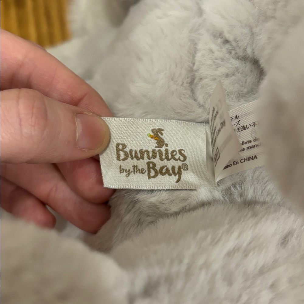 Bunnies By The Bay Tiny Nibble Peanut the Elephant Plush Toy - Picture 3 of 4